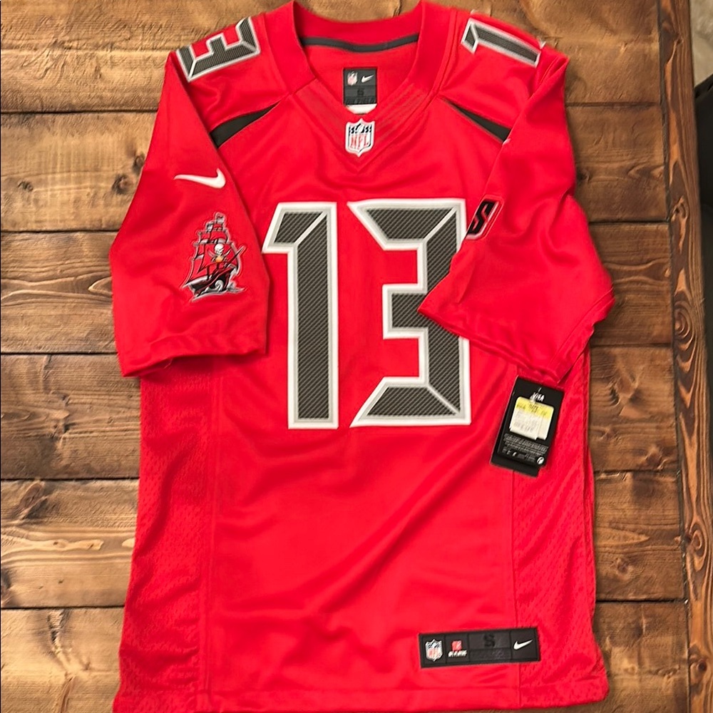 Tampa Bay Buccaneers Mike Evans Color Rush Red Football Jersey - Small